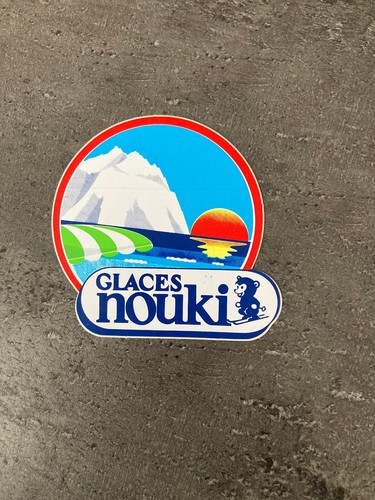 Autocollant sticker glaces - sticker,