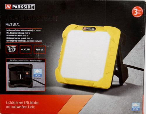 Parkside projecteur led - projecteur, jaune