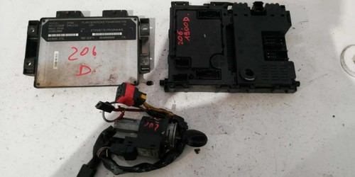 Set ecu moteur peugeot 206 - ecu, 1.9