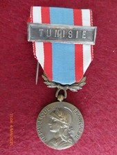 FRANCE MÉDAILLE COMMÉMORATIVE DE L'AFN, "TUNISIE".