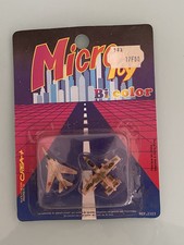 Jouet Vintage Micro Toy Bicolor Avions CREA+ NO Galoob Micromachines (3)