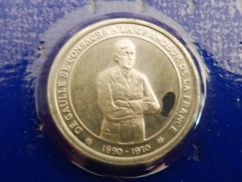 Superbe mini médaille argent - mÉdaille,