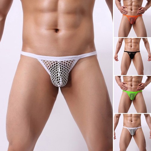 Hommes sexy voile string - sexy,