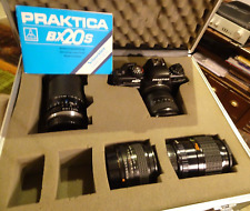 Appareil Photo Reflex Praktica BX20S + full kit 4 objectifs + mallette