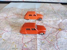Lot CITROEN Dyane orange NOREV 1/43 Plastigam réf 157 avec défauts