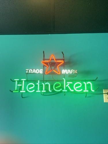 Heineken neon real - real, glass