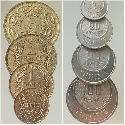 Tunisie centimes 5 - centimes,