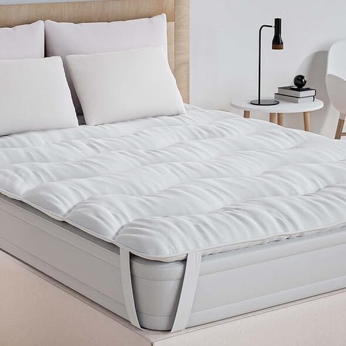 Surmatelas matelassé effet