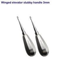 Dentaire Vétérinaire Outils 3mm Ailes Elévateurs Petit Animal Dissection Set 2