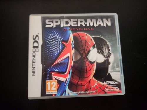 Jeu spiderman dimensions - jeu, ds