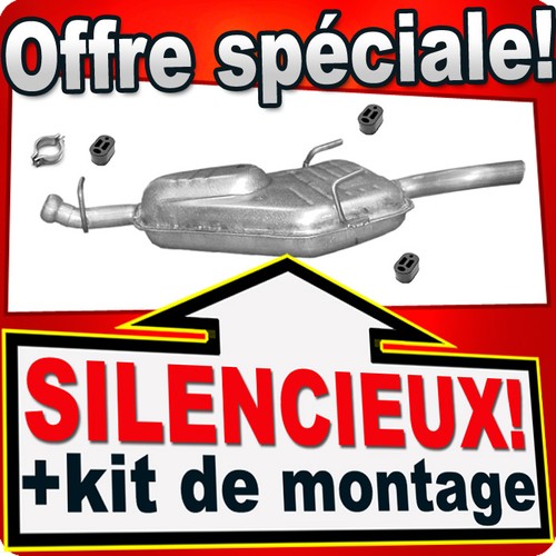 Silencieux arriere pour saab - silencieux,