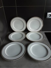 Magnifique grandes assiettes Letang Remy Guy degrenne Décors doré 