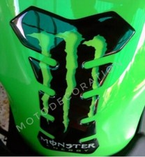 MONSTER PROTECTION RESERVOIR MONSTER TANK PAD PROTECTOR 3D Noir & Vert