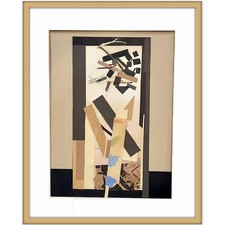 Collage/Papier -Oeuvre originale unique, signé JLP