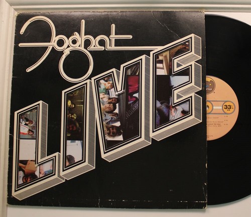 Foghat live vinyle 33 - lp,