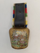 Cloche De Vache Décor Floral