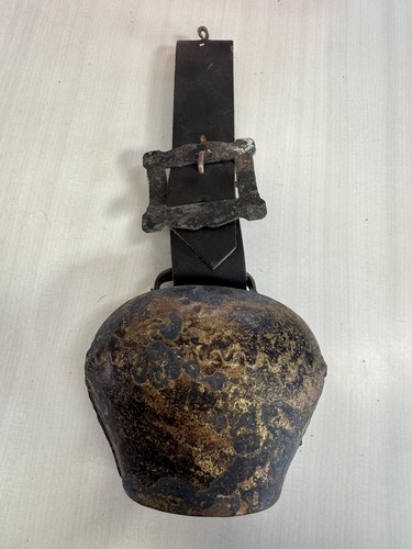 Ancienne cloche vache 14cm - cloche,