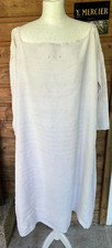Ancienne chemise /robe, folklore  en chanvre 19 ème siècle Réf C28