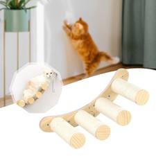 Escalier Mural En Bois Pour Chat, Meuble Stable Pour Animaux De Compagnie,