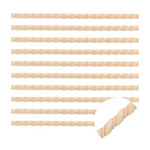 10pcs moulure bois décorative - 10pcs,