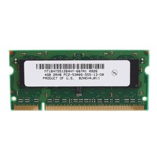 4 Go de  DDR2 pour Ordinateur Portable 667 Mhz PC2 5300 SODIMM 2RX8 200 Bro4165