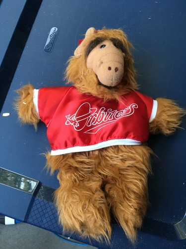 Alf plush hand puppet wearing - hand,