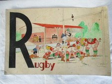 ancien Dessin caricature