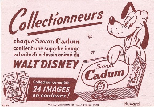 Buvard publicitaire savon - eo,