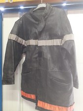 Veste Cuir Pompier 112 M