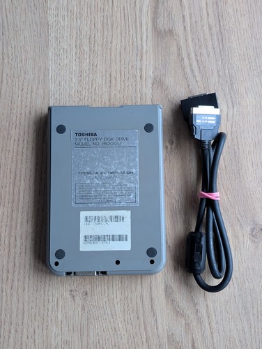 Vintage toshiba 2 fdd - 3, 1/2