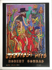 Robert COMBAS Affiche Entoilée Greatest Hits 2012 Musée d'Art Contemporains Lyon