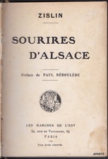 ZISLIN SOURIRES D'ALSACE