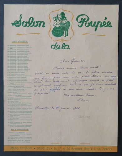 Facture belgique 1944 - facture,