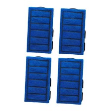 Lot de 4 cartouches filtrantes pour aquariums de tortues, éléments filtrants