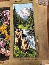 Canevas finis marmotte paysage margot creation paris