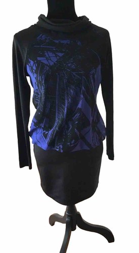 Robe noire bleue - robe, cop