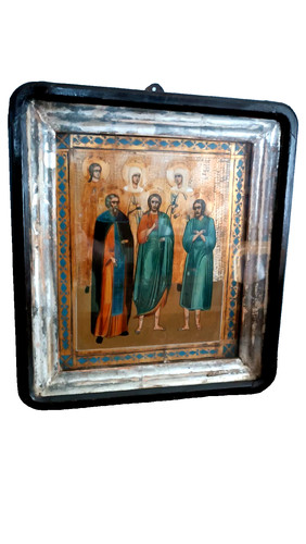 Antique icône russe début - antique, russe,