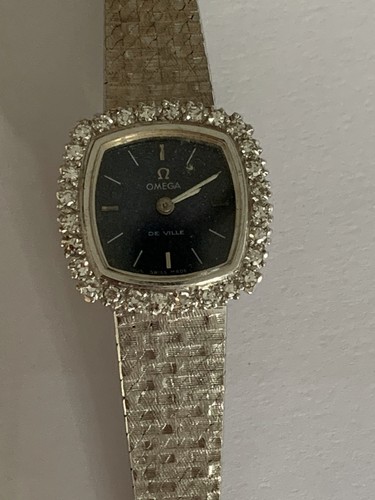 3612 montre omega gris - or,