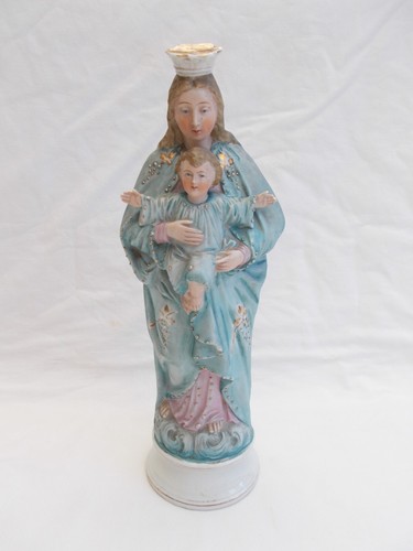 Statue religieuse vierge l - vierge, a