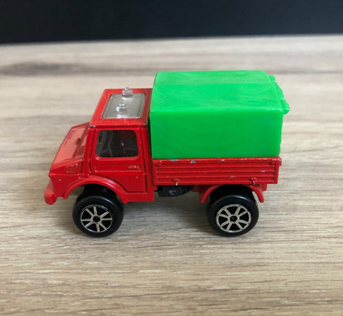 Unimog mercedes majorette - unimog,