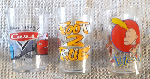 Lot verres moutarde - 3,