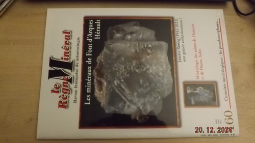 Revue regne mineral - gc, n°160