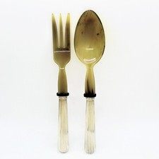 Coppia D'Insalata Argent Et Corne - Cesa 1882 Style Acropole