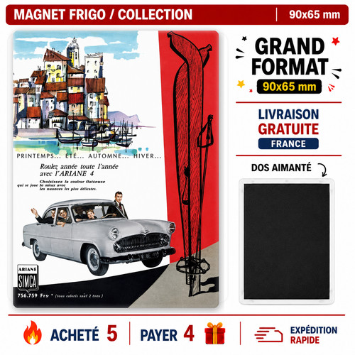 Magnet frigo simca ariane - frigo,