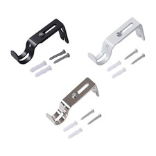 Support de tringle à rideau pour tringle à rideaux de 1 pouce, réglable,