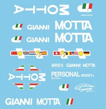 Gianni Motta bicycle decals