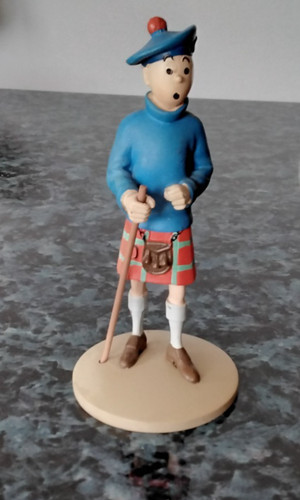 Figurine tintin kilt - figurine,