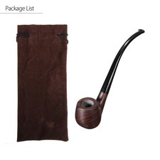 Ébène en Bois Pipe Filtre