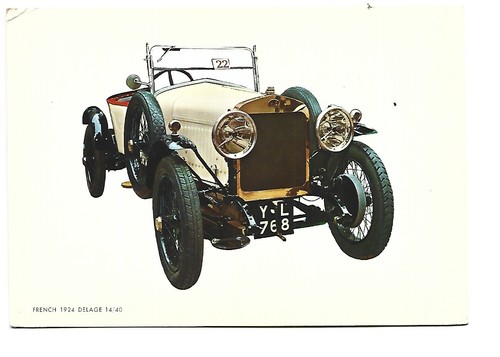 Voiture delage 1924 - voiture,