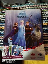 album DISNEY "la reine des neiges 2" carrefour 68 cartes
